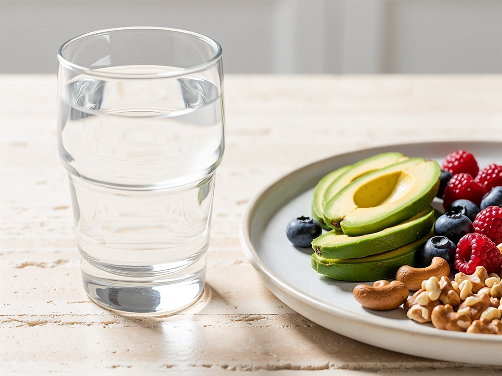 Gesunde Ernährung und Hydratation